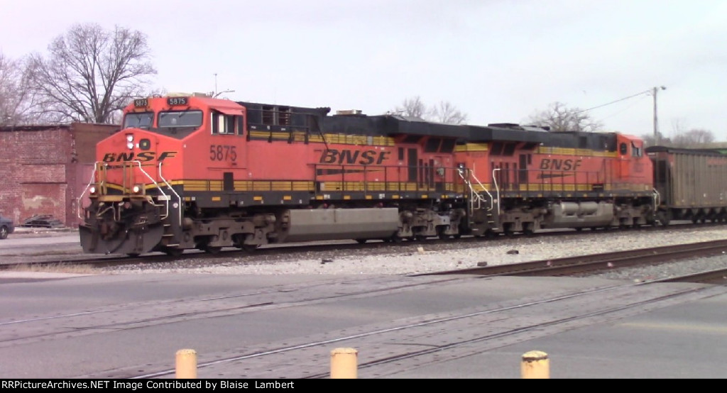 BNSF coal train